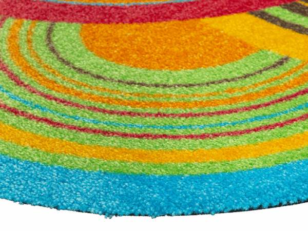 Mata Home & Living Cosmic Colours – wzór okręgów i jaskrawych barw