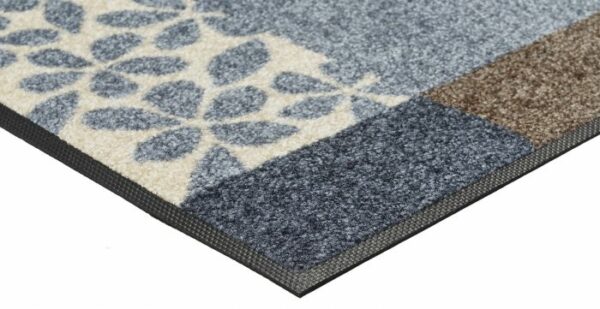 Florita grey – wycieraczka do mieszkania w spokojnej kolorystyce